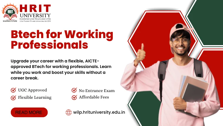 Btech for Working Professionals