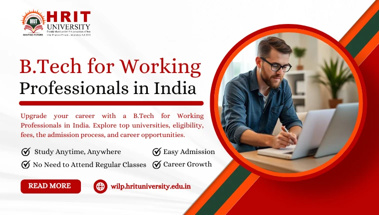 Btech For Working Professional in india